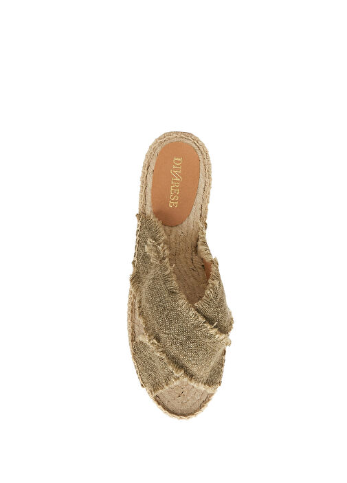 Açık Haki Kadın Terlik - Görsel 5