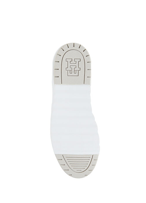 Bej Kadın Deri Sneaker - Görsel 6