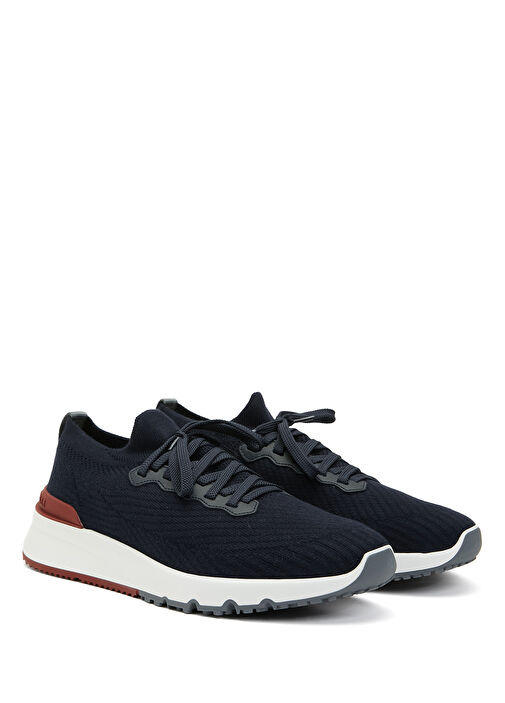 Brunello Cucinelli Brunello Cucinelli Mavi Erkek Sneaker Beymen'de! Mavi - 3. görsel