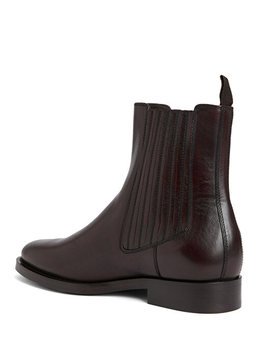 Koyu Kahverengi Erkek Deri Bot - Görsel 4
