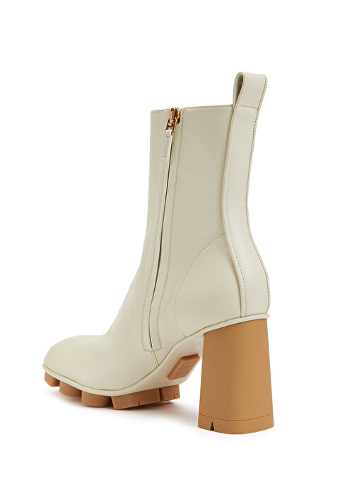 Shore Ekru Kadın Deri Bot - Görsel 4