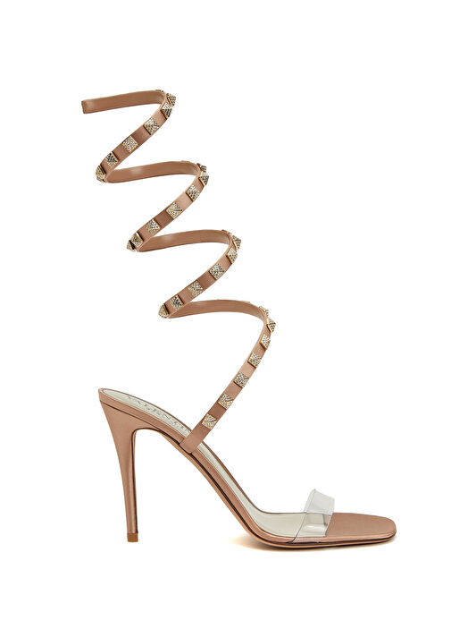 Rockstud Pudra Gece Ayakkabısı - Görsel 2