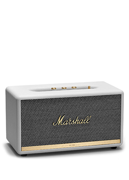 【美品】Marshall Stanmore II Marshall Stanmore BT II Bluetooth Hoparlör Beyaz Fiyatı