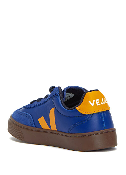 Veja Veja Mavi Sari Small Volley O.T. Mavi Sarı Çocuk Deri Sneaker | Beymen Mavi Sari - 4. görsel