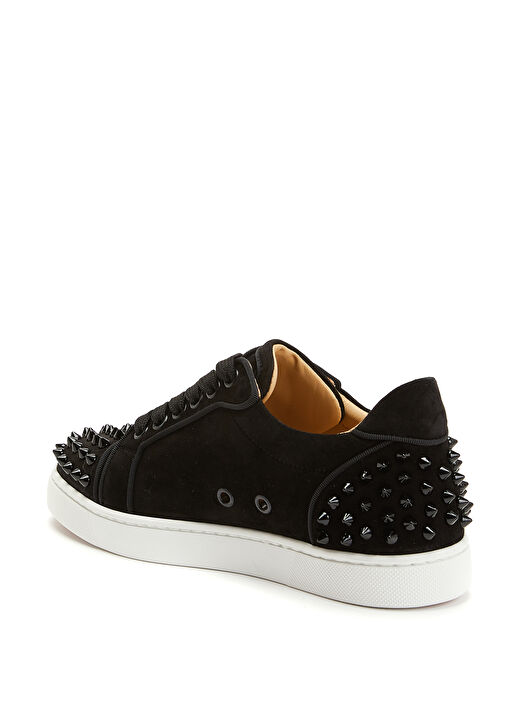 Vieira Siyah Kadın Deri Sneaker - Görsel 4