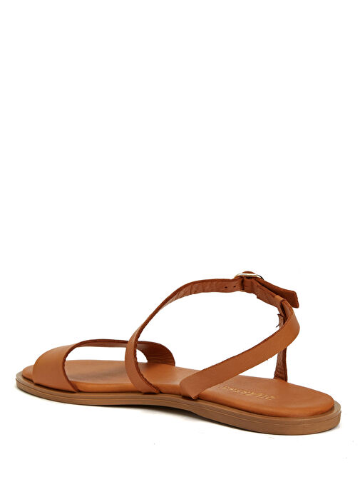 Divarese Divarese Taba Kadın Deri Sandalet Beymen'de! Taba - 4. görsel