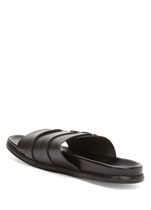 George Hogg Siyah George Hogg Rahat Erkek Deri Terlik