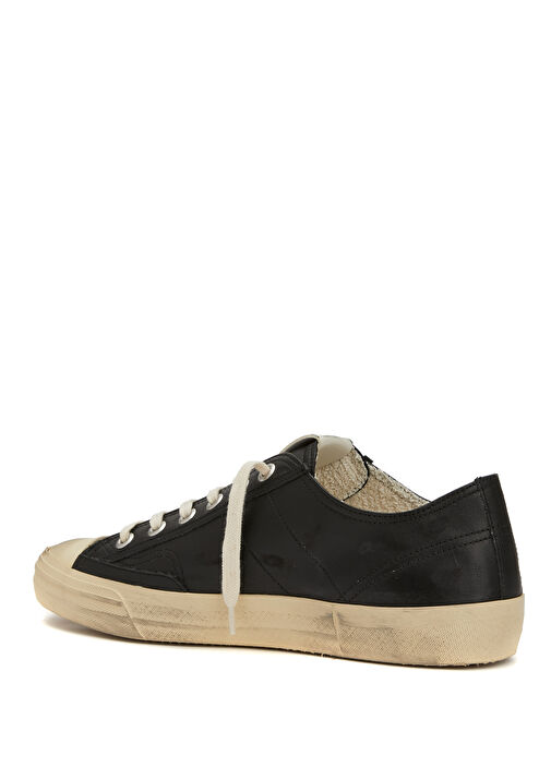 V-Star Siyah Erkek Deri Sneaker - Görsel 4
