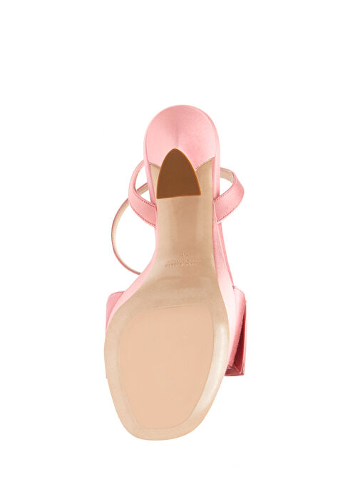 Pembe Fiyonk Detaylı Kadın Sandalet - Görsel 6