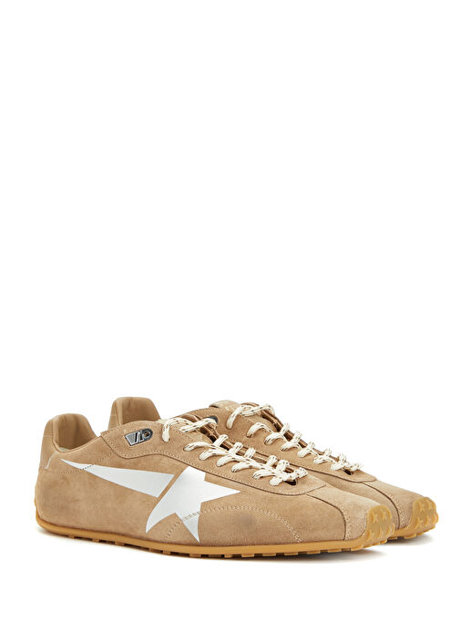 Tütün Erkek Deri Sneaker - Görsel 3