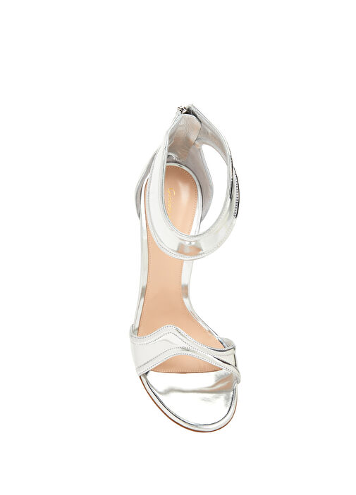 Lucrezia Silver Kadın Deri Sandalet - Görsel 5