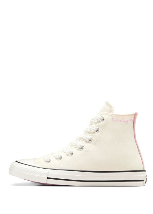 Chuck Taylor Beyaz Kadın Kanvas Sneaker - Görsel 6