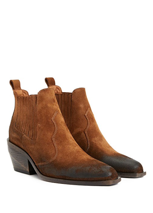 Divarese Taba Divarese Taba Kadın Deri Bot