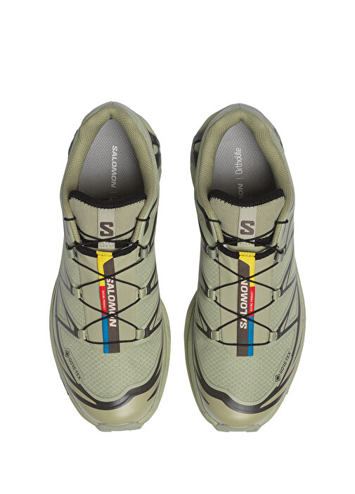 XT-6 Gore-Tex Açık Haki Siyah Erkek Sneaker - Görsel 4