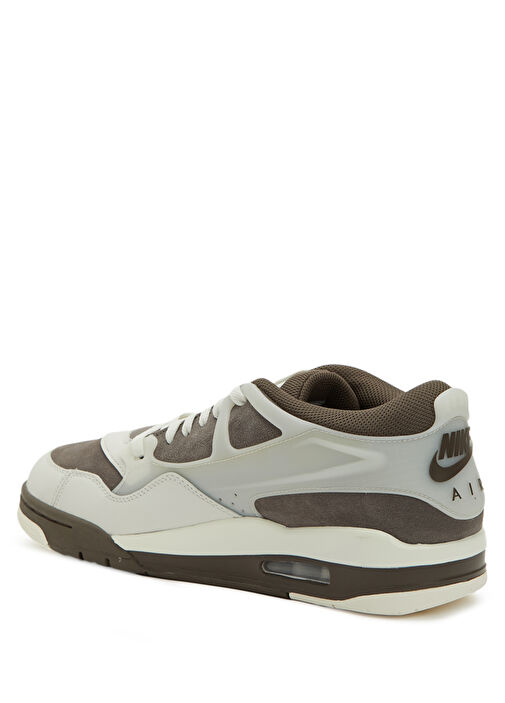 Air Jordan 4 RM Siyah Gri Erkek Deri Sneaker - Görsel 4