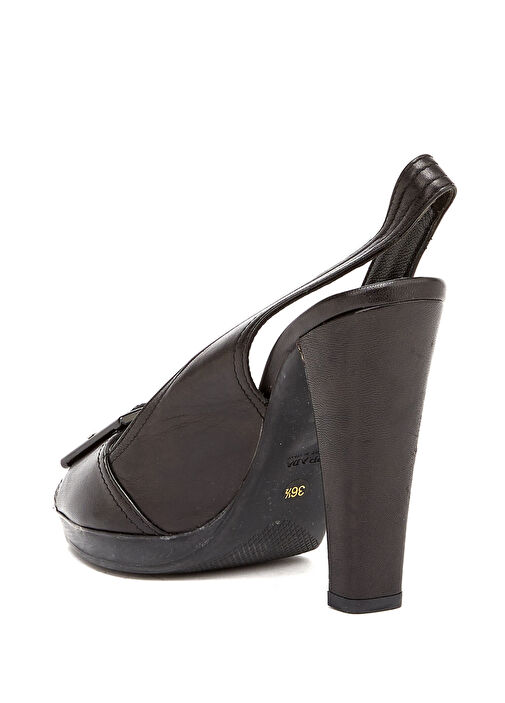 Beymen Reborn Siyah Beymen Reborn Prada Topuklu Ayakkabı