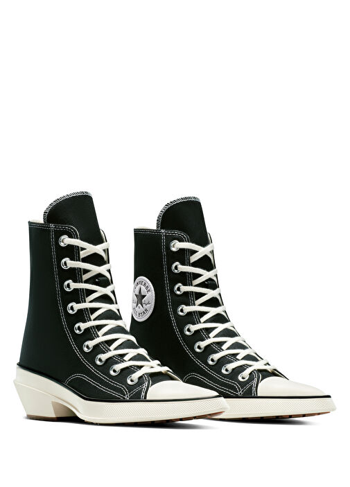 Chuck De Luxe Pointed Siyah Kadın Bot - Görsel 3