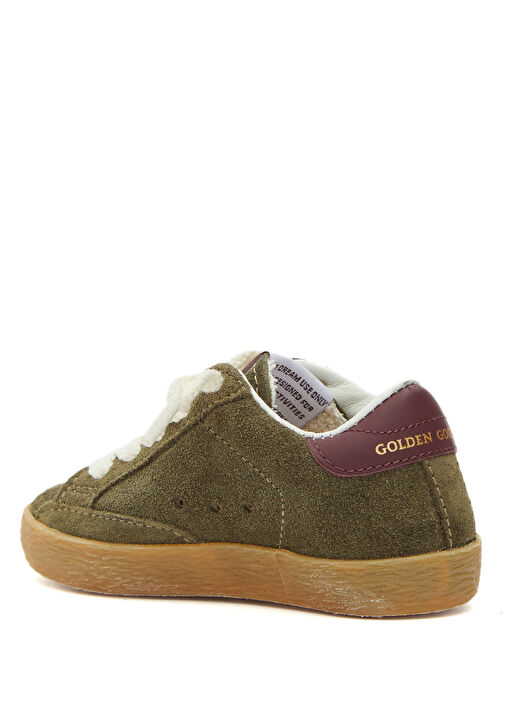 SuperStar Haki Çocuk Süet Sneaker - Görsel 4