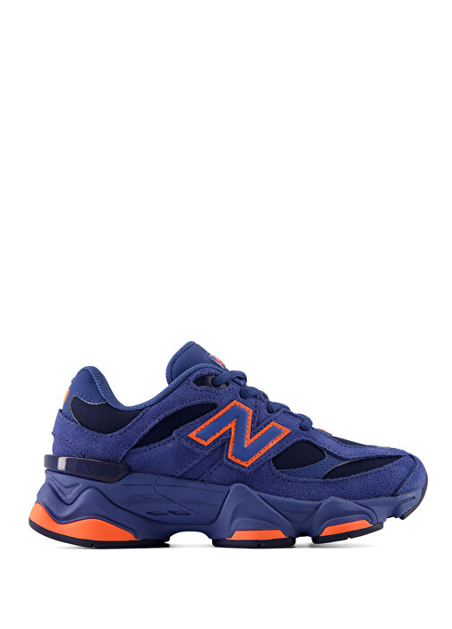 FLRＦ-11 (size:EUR41/26.3cm) NAVY BLUE New Balance - 9060 Lacivert Çocuk Deri Sneaker - Mavi
