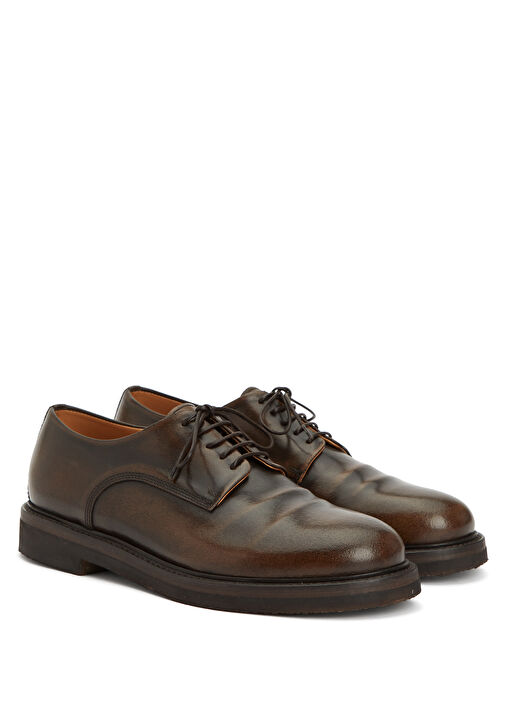 Kris Siyah Kahve Erkek Deri Ayakkabı - Görsel 3