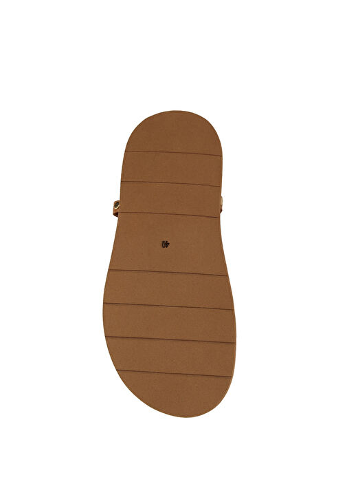 Taba Kadın Süet Sandalet - Görsel 6