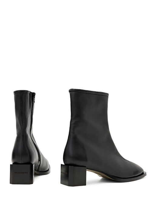 Siyah Kadın Deri Bot - Görsel 4
