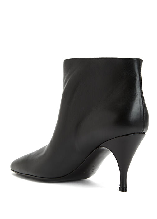 Siyah Kadın Deri Bot - Görsel 4