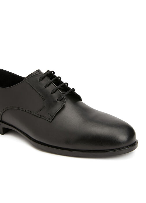 Siyah Erkek Deri Ayakkabı - Görsel 7