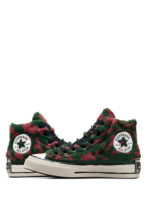 Chuck 70 Hi Koyu Yeşil Erkek Kanvas Sneaker - Görsel 6