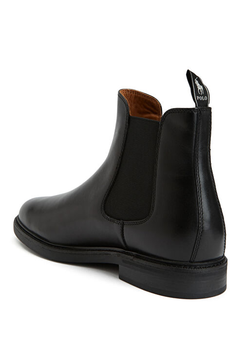 Siyah Erkek Deri Bot - Görsel 4
