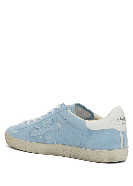 Steven Açık Mavi Erkek Deri Sneaker - Görsel 4