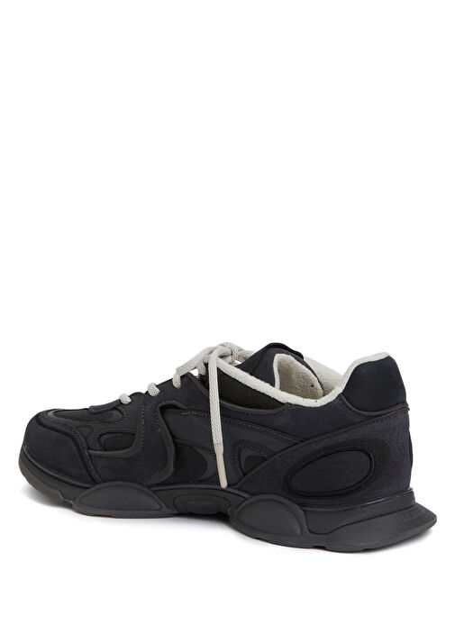 Eris Siyah Erkek Süet Sneaker - Görsel 4