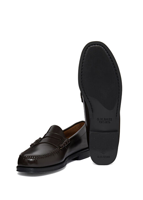 Kahverengi Erkek Deri Loafer - Görsel 7