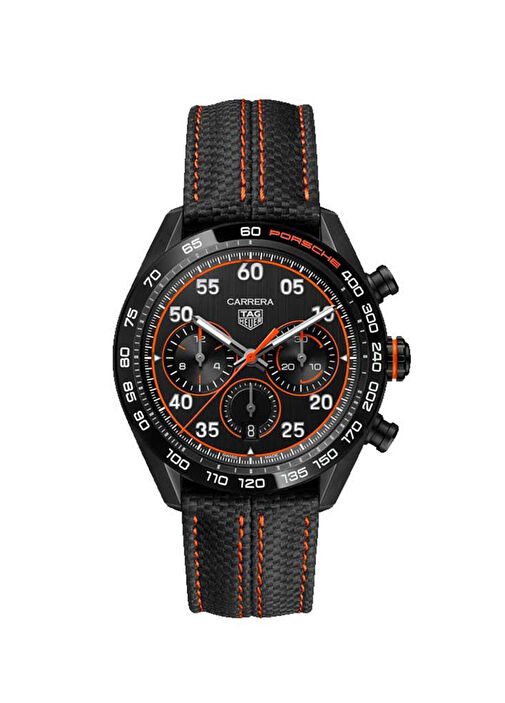 Tag Heuer ok Renkli Erkek Carrera X Porsche Orange Racing Erkek