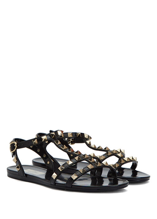 Beymen Reborn Beymen Reborn Siyah Valentino Garavani Kadın Sandalet Beymen'de! Siyah - 2. görsel