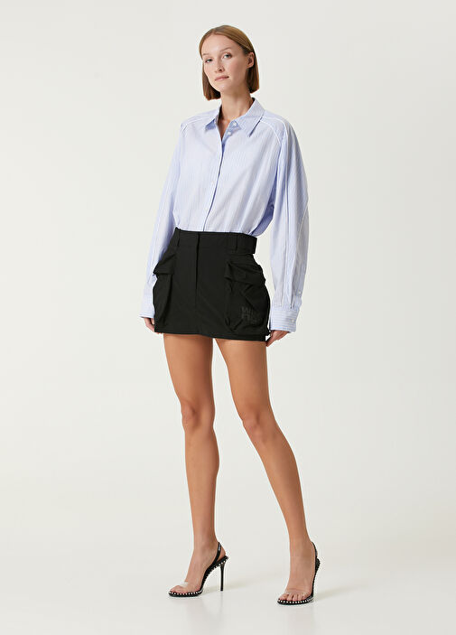 T by Alexander Wang - Black Mini Skirt