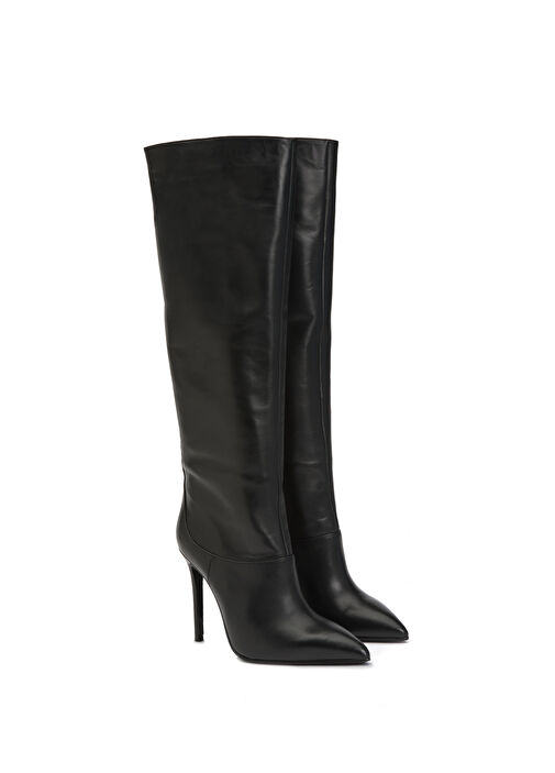 George Hogg George Hogg Siyah Kadın Deri Çizme Beymen'de! Siyah - 9. görsel