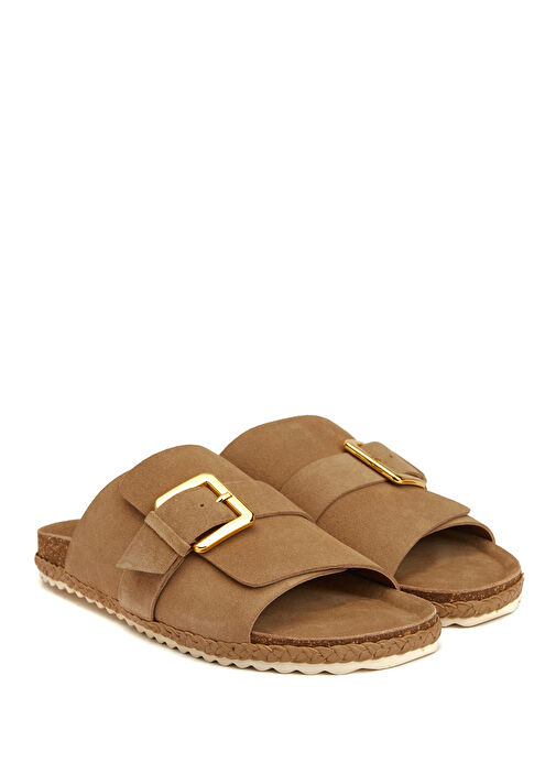 Kum Kadın Süet Terlik - Görsel 3