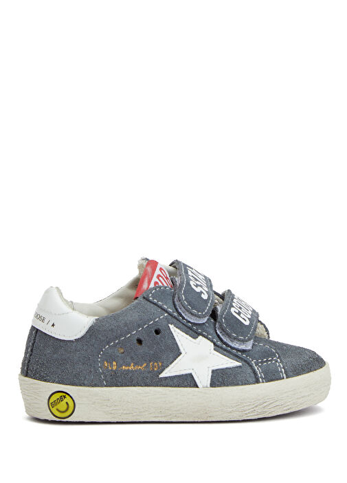 Golden Goose Golden Goose Çok Renkli Beyaz Old School Unisex Çocuk Süet Sneaker Beymen'de! Çok Renkli Beyaz - 2. görsel