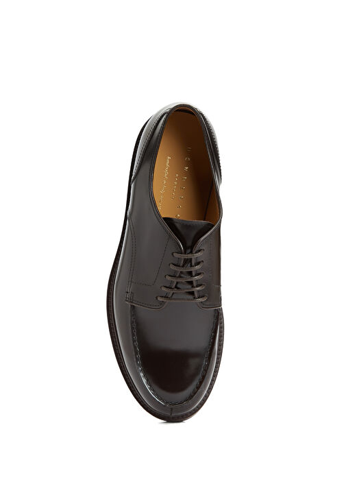Kahverengi Erkek Deri Ayakkabı - Görsel 5