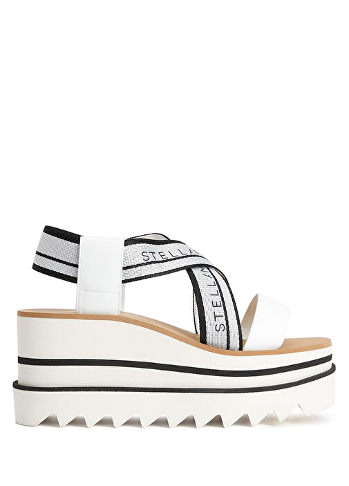 Beyaz Kadın Sandalet - Görsel 2