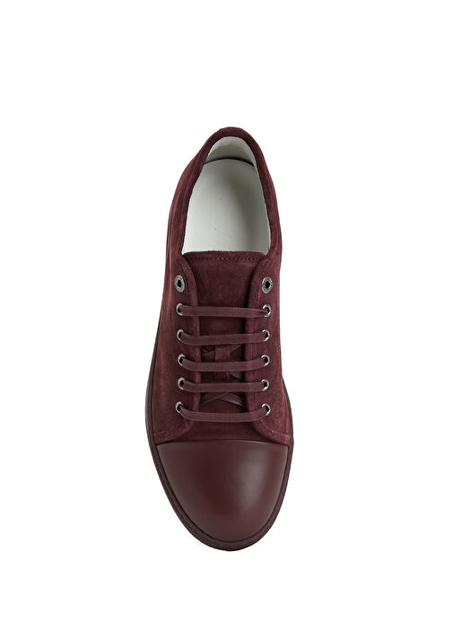 Kahverengi Erkek Deri Sneaker - Görsel 5