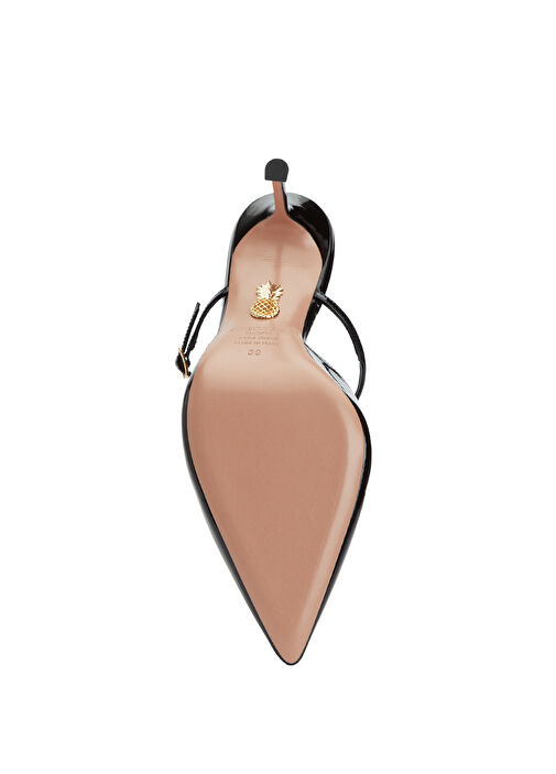 Aquazzura Aquazzura Sorbonne Siyah Kadın Rugan Deri Terlik Sandalet & Terlik | Beymen Siyah - 6. görsel