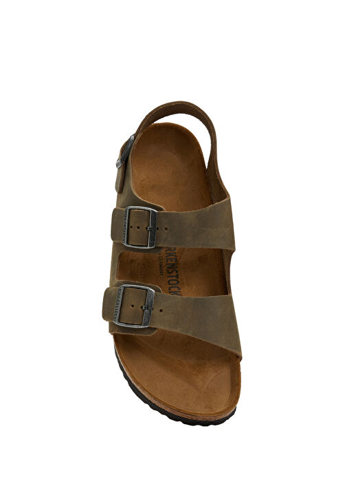 Milano Haki Erkek Terlik - Görsel 10