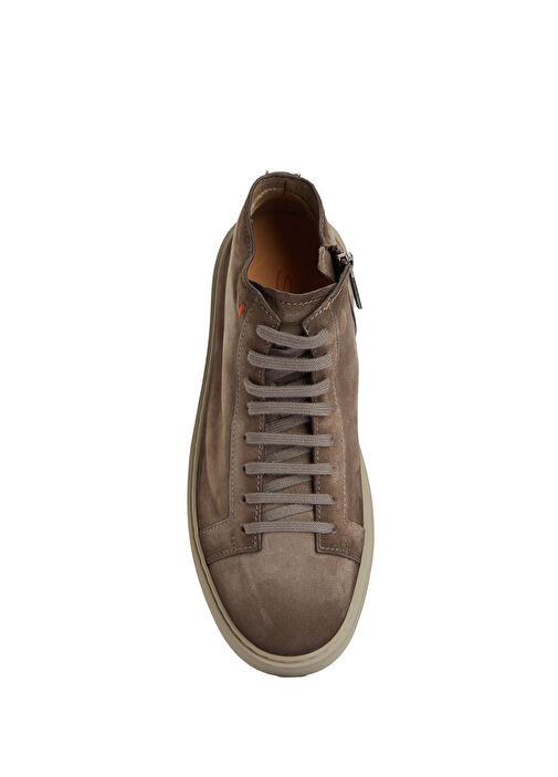 Santoni Bej Santoni Süet Erkek Sneaker