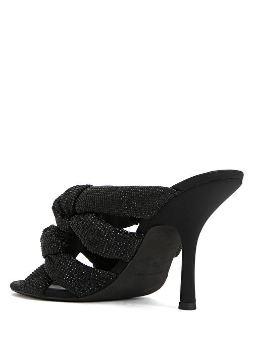 Delvy Siyah Kadın Terlik - Görsel 4