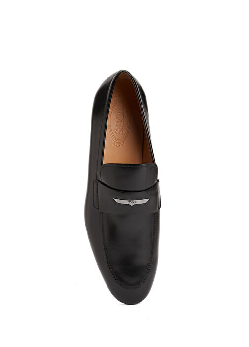 Siyah Erkek Deri Loafer - Görsel 5