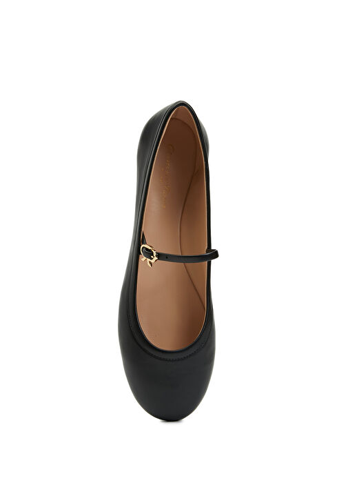 Siyah Deri Babet - Görsel 5