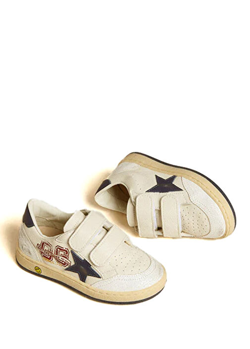 Ballstar Kırık Beyaz Kız Çocuk Sneaker - Görsel 3