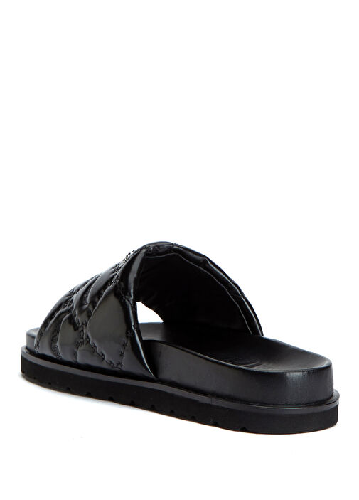 Zadig&voltaire Zadig&voltaire Teddy Siyah Kadın Deri Terlik Sandalet & Terlik | Beymen Siyah - 4. görsel